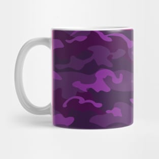 Purple Camouflage Mug